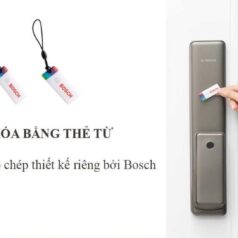 Khóa Cửa Vân Tay BOSCH FU 750 Cao Cấp 8 Khóa Bosch FU 750 nhập khẩu Đức