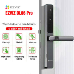 Trang chủ 288 Khóa cửa thông minh cho cửa nhôm EZVIZ DL06 Pro