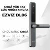 EZVIZ DL06 Pro Khóa cửa thông minh cho cửa nhôm 2 Khóa cửa thông minh cho cửa nhôm EZVIZ DL06 Pro chống nắng mưa