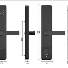 Khóa Điện Tử Cho Cửa Gỗ DSmart PL37T 14 Chỗ Bán Khóa Điện Tử Gần Nhà - Chính Hãng, Bảo Hành Dài Hạn