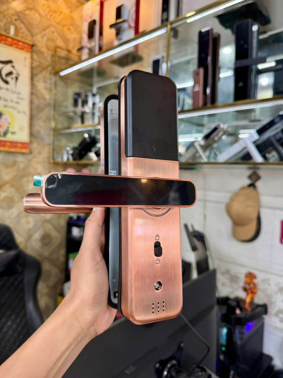 Khóa cửa gỗ PN08T hỗ trợ app TTLock Khóa cửa gỗ PN08T hỗ trợ app TTLock