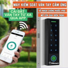 Trang chủ 212 Đầu đọc vân tay DSmart DD26TUB trang bị bàn phím cảm ứng, hỗ trợ thao tác dễ dàng ngay cả trong điều kiện thiếu sáng.