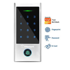Trang chủ 210 Đầu đọc vân tay DSmart DD28TUB Bluetooth hỗ trợ mở khóa bằng vân tay, thẻ từ 125KHz & 13.5MHz, mật mã và app.