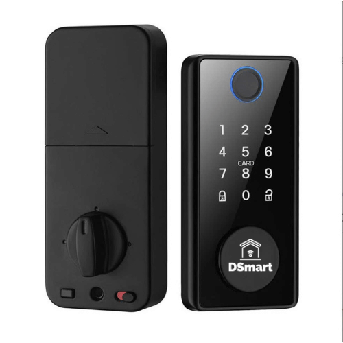 Điều Khiển Khóa Cửa Từ Xa Với Ứng Dụng TTLock - DSmart DB01T Hình ảnh ứng dụng TTLock điều khiển khóa DSmart DB01T từ xa, hiển thị thông báo mở cửa và theo dõi trực tiếp.