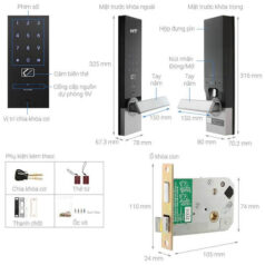 phụ kiện chính hãng của khóa HYUNDAI HT HDL-6200SK