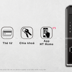 Cận cảnh thiết kế hợp kim nhôm và nhựa ABS cao cấp của khóa Hyundai HT HDL-5200SK