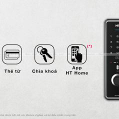 Khóa Hyundai HDL-4700SK đang được mở bằng thẻ từ RF