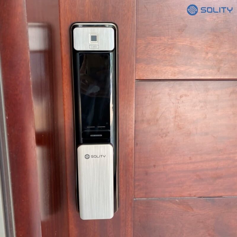Khóa cửa thông minh Solity GSP-2000BK - Giải pháp bảo mật tối ưu Khóa thông minh Solity GSP-2000BK tích hợp nhiều phương thức mở khóa an toàn
