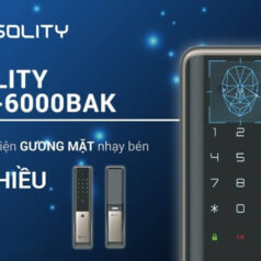 Khóa cửa điện tử khuôn mặt Solity GP-6000BAK 9 Giao diện màn hình khóa Solity GP-6000BAK hiển thị tính năng nhận diện khuôn mặt, mở khóa nhanh chóng và chính xác.