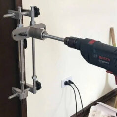 Bộ Dụng Cụ Phay Đục Lỗ Khóa Cửa Gỗ DSmartLock 6 Bộ dụng cụ phay đục lỗ khóa cửa gỗ DSmartLock - Giải pháp tối ưu cho lắp đặt khóa cửa