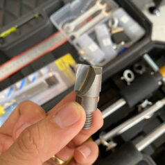 Bộ Dụng Cụ Phay Đục Lỗ Khóa Cửa Gỗ DSmartLock 5 Mũi đục chất lượng cao cho bộ dụng cụ phay đục lỗ khóa cửa gỗ