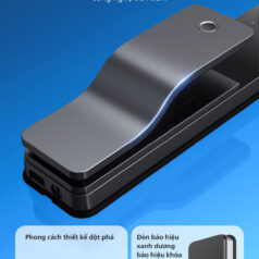 Mặt ngoài khóa Philips DDL801-5HBS với màn hình cảm ứng và cảm biến ẩn thông minh