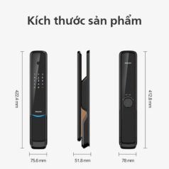 Bộ phụ kiện đi kèm khóa Philips 9300 bao gồm 2 chìa cơ và 2 thẻ từ