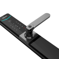 Ổ khóa Philips DDL610 hỗ trợ vân tay, mã số, thẻ từ và app quản lý tiện lợi