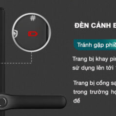 Hệ thống hướng dẫn bằng giọng nói giúp người dùng dễ dàng thao tác và cài đặt.