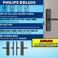 Trang chủ 282 Mẫu khóa DDL609 trên tay kỹ thuật viên kèm báo giá