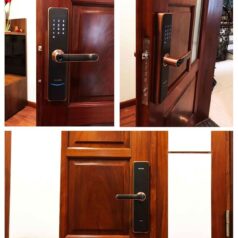 Trong trường hợp khẩn cấp, có thể sử dụng chìa cơ để mở khóa.