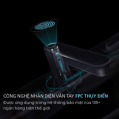 Chức năng khóa trẻ em giúp ngăn chặn trẻ em mở cửa ngoài ý muốn.