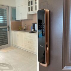 Khóa Philips 9300 hỗ trợ kết nối Gateway, cho phép mở khóa và quản lý từ xa qua internet