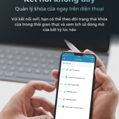 Khóa Philips 9300 có chế độ riêng tư, ngăn chặn mở khóa từ bên ngoài khi kích hoạt