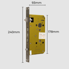 Hệ thống cảnh báo pin yếu giúp bạn thay pin kịp thời, tránh bị khóa ngoài.