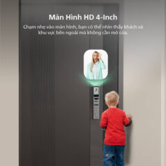 Khóa vân tay DDL720-MVP phù hợp cho chung cư, biệt thự hiện đại