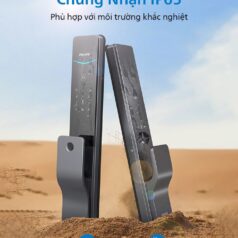 Khóa DDL801-5HBS có chế độ khóa trong, ngăn người ngoài mở cửa từ bên ngoài