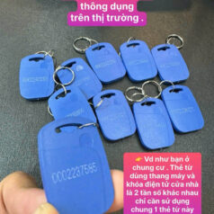 Trang chủ 259 Móc Khóa Thẻ Từ 2 Tần Số, Tần Số Kép Chống Nước