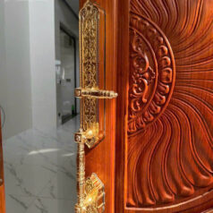 DSmart DS78T Khóa Vân Tay Đại Sảnh Mạ Vàng 24K 7 Khóa vân tay đại sảnh DSmart DS78T mạ vàng 24K cao cấp, chống nước mưa, phù hợp cho cửa chính biệt thự ngoài trời