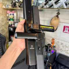 DSmart N52T – Khóa vân tay cửa nhôm chống nước ngoài trời 5 Hợp kim kẽm + ABS bền bỉ, chống nước, chống nắng Khóa DSmart N52T