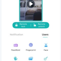Tay cầm vân tay khóa SHARP S5-FV