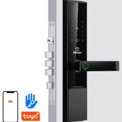DSmart PL12T Khóa điện tử vân tay cho cửa gỗ và căn hộ 7 DSmart PL12T khóa vân tay hiện đại cho cửa căn hộ chung cư