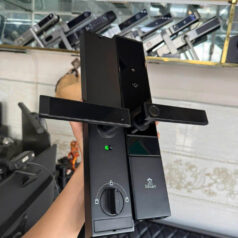 DSmart PL12T Khóa điện tử vân tay cho cửa gỗ và căn hộ 5 DSmart PL12T khóa điện tử 5 chức năng, quản lý qua smartphone