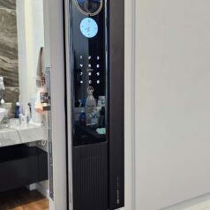 Khóa cửa điện tử Vân Tay Face ID SHARP H5-FV 6 Khóa Sharp H5-FV tích hợp camera trong nhà quan sát trực tiếp