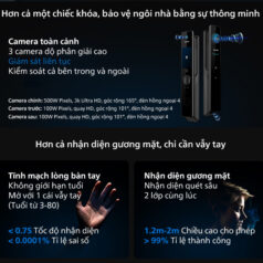 Philips DDL902-MFVP 11HWS mang lại sự an tâm tuyệt đối nhờ hệ thống cảm biến cảnh báo đa lớp và kết nối thông minh.