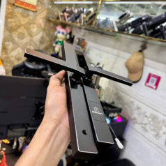 khóa điện tử cửa lùa Xingfa tay ngắn chống nước lắp ngoài trời