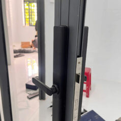 khóa vân tay lắp ngoài trời, khóa cửa nhôm chống nước N18T
