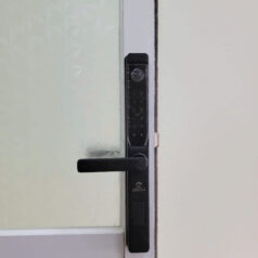 khóa điện tử cửa nhôm Xingfa chính hãng, bộ khóa vân tay N18T