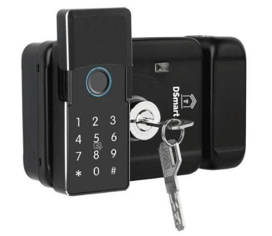 Khóa điện tử cửa cổng chống nước DSmart 2C68T khóa điện tử cửa cổng chống nước DSmart 2C68T