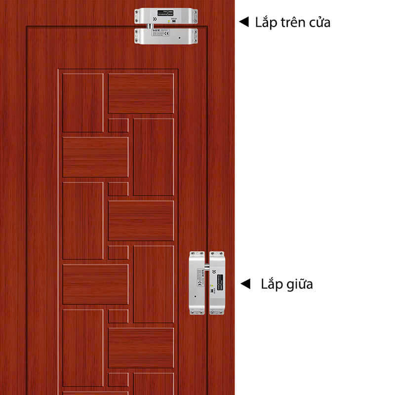 Chốt thả CRN39 DSmartLock chốt thả kiểm soát ra vào cửa gỗ DC12V nhỏ gọn