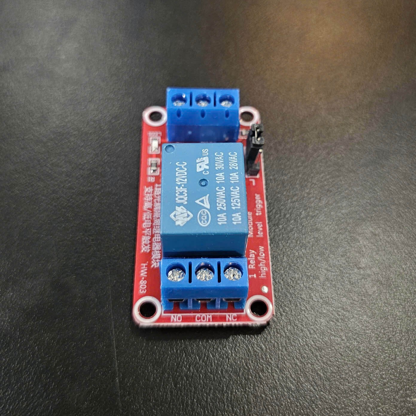 Relay NO NC 12V 10A cho access control Relay NO NC 12V 10A cho access control