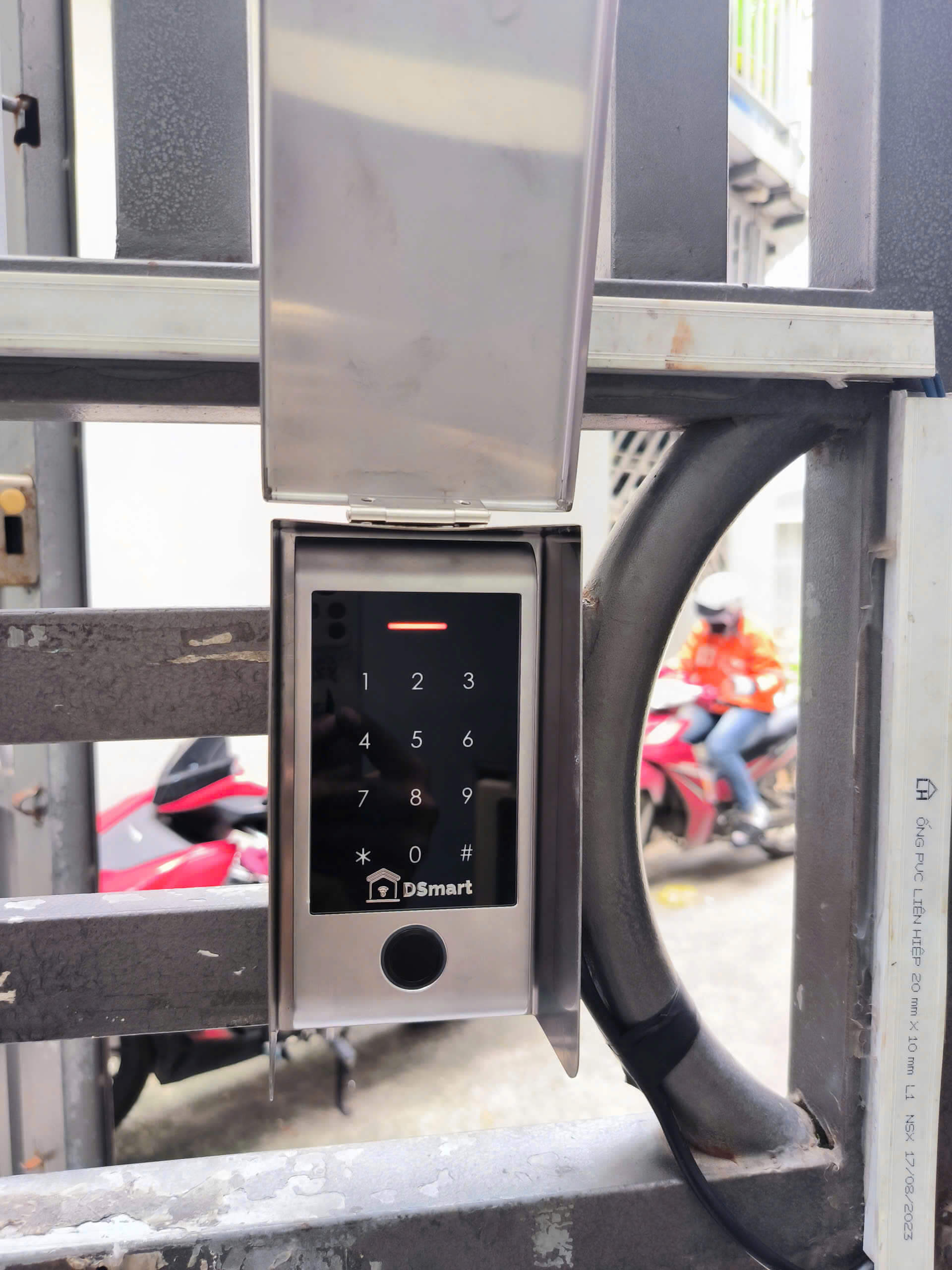 đầu đọc vân tay khóa từ ngoài trời DSMART DD79T đầu đọc vân tay khóa từ ngoài trời DSMART DD79T