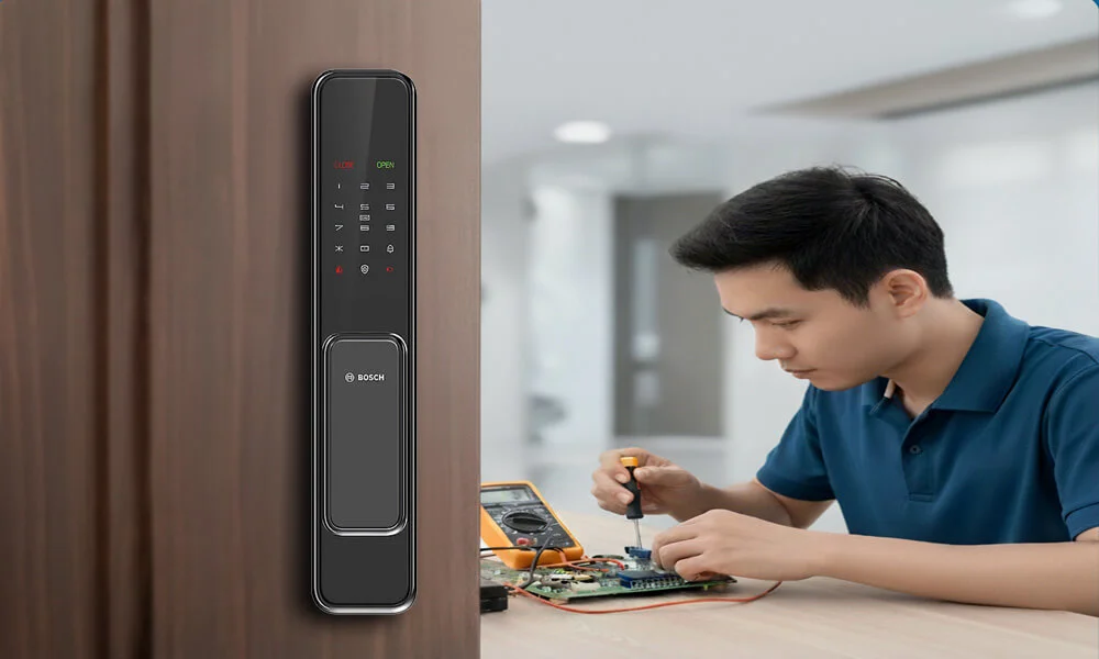 Kiểm Tra Khóa Từ Cửa Trước Tết 2026 1 sửa khóa cửa điện tử tại tphcm