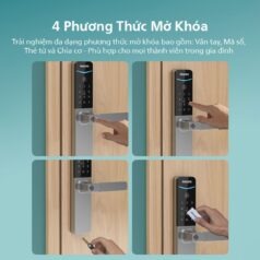 Khóa cửa thông minh Philips DDL615-5HBS tay gạt hiện đại