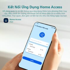 Chi tiết thiết kế khóa cửa Philips DDL615-5HBS thân hẹp