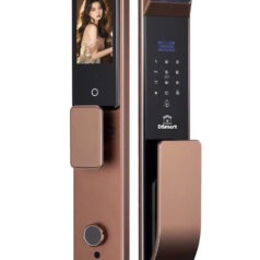 Khóa vân tay PLA39Y tích hợp camera chuông hình quan sát trước cửa